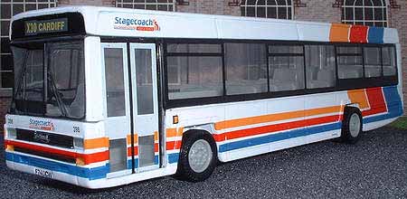 Stagecoach Red & White Leyland Lynx.